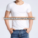 Plain bamboo fitted t shirts no brand custom bulk 9xl blank tee shirts