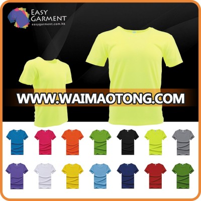 Custom camiseta personalizada Logo Design Screen Printing Blank Dry fit T-Shirt for Sport