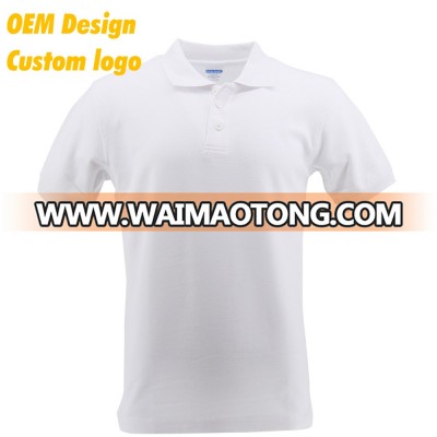 OEM manufacturers Promotion Plain 100% cotton Short Sleeves men Polo