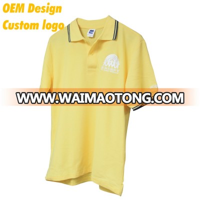 OEM manufacturers Promotion Design 100% cotton Short Sleeves men Polo